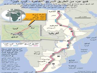 «القاهرة - كيب تاون» طريق التنمية
