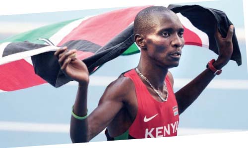 إيقاف البطل الأوليمبى الكينى «كيبروب» بسبب المنشطات