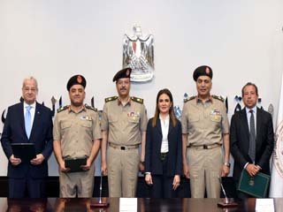 تحالف الهيئة الهندسية وقع العقد.. 739 مليون دولار من «الصندوق الكويتى» و«العربى للإنماء» لإقامة محطة معالجة مياه مصرف بحر البقر