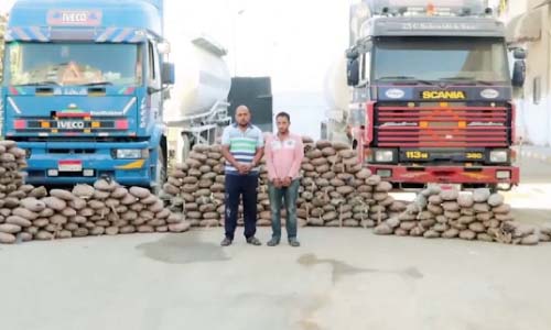 الدولة تتصدى لتجار المخدرات وناهبى المال العام