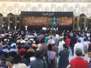 إقبال جماهيرى على احتفالية الأزهر بالذكرى 1079 لإنشائه