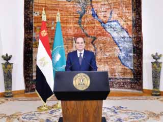 السيسى فى يوم إفريقيا: بدأنا جنى ثمار جهد الآباء المؤسسين