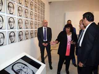 افتتاح بينالى القاهرة الدولى فى دورته الثالثة عشر