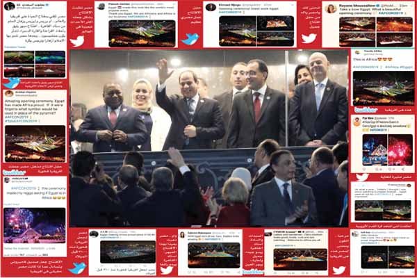 فعلها «السيسى»..  جعل إفريقيا تغرد حبًا وانبهارًا بمصر والمصريين