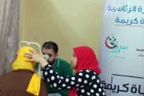 قطار الرعاية الصحية يواصل خدماته المجانية