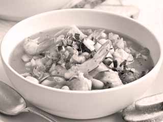 شوربة السى فود بالكريمة