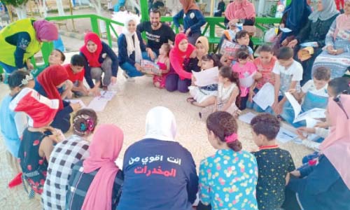 توعية 500 ألف منوفى من خطر الإدمان