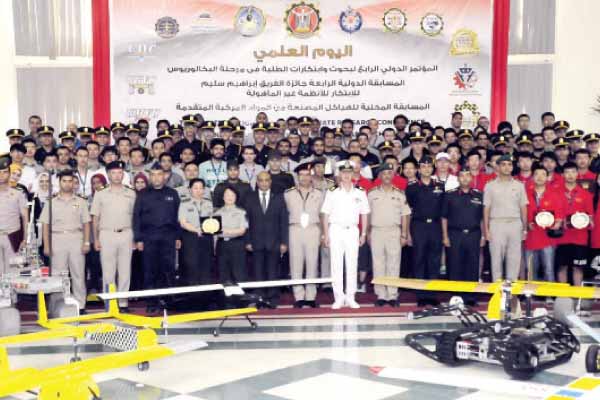 انتهاء المؤتمر الدولى الرابع لبحوث وابتكارات طلبة البكالوريوس