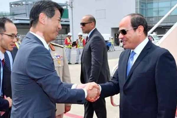 اليوم.. «السيسى» و«شينزو آبى» يفتتحان قمة «تيكاد 7»
