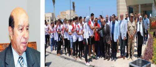 الشعلة تنطلق من جبل الجلالة إلى بورسعيد