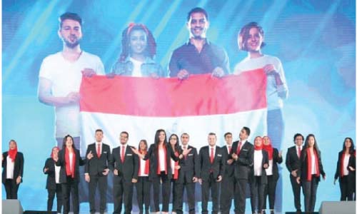 الرئيس مع شباب مصر