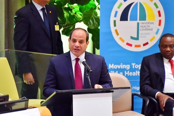 الرئيس فى كلمته بقمة «الرعاية الصحية»: «الصحة» حق أصيل من حقوق الإنسان لتوفير حياة كريمة