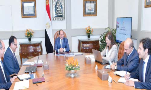 5 توجيهات من الرئيس لـ«الحكومة» قبل الانتقال للعاصمة الإدارية