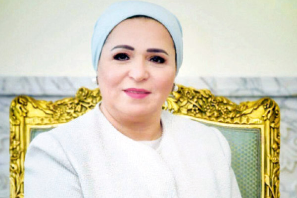 قرينة الرئيس عن ذكرى ٦ أكتوبر:  الشعب المصرى قدم نموذجًا للتضحية والتماسك