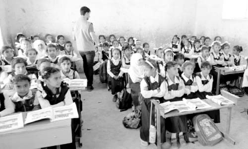 التعليم فى «إيد أمينة»