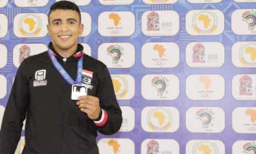 بطل المصارعة العالمى «كيشو»: التوفيق بين الدراسة والرياضة «حاجة صعبة»