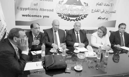 الاتحاد العام للمصريين فى الخارج يرفض ادعاءات البرلمان الأوروبى