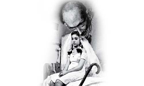 الأب العاطل زوج نجلته لمسن وقبض الثمن  لإرضاء زوجته الثانية