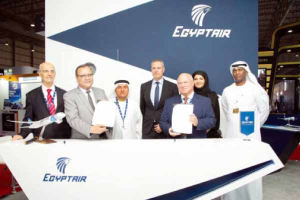 مصر للطيران توقع مذكرة تفاهم مع «جنرال إلكتريك»