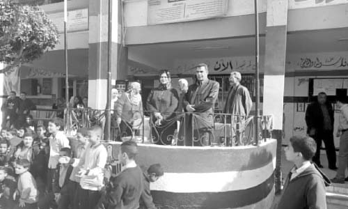 قطار التوعية الثقافية يجوب مدارس قها