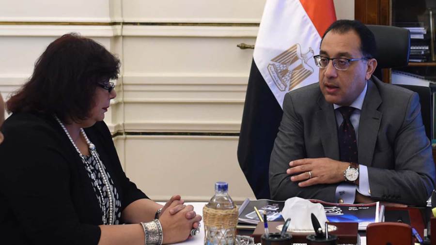 صورة ارشيفية لاجتماع رييس الوزراء ووزيرة الثقافة