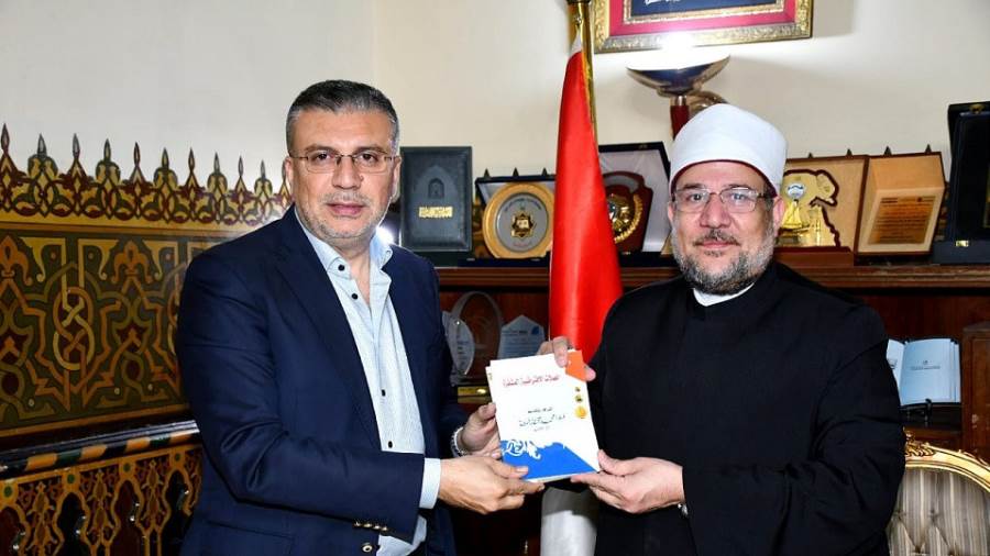 الليثى مع وزير الأوقاف