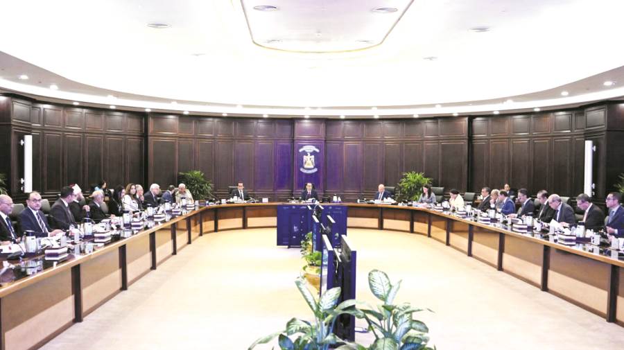 اجتماع مجلس الوزراء بالعاصمة الإدارية الجديدة