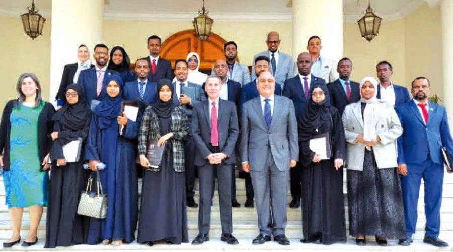 دورة لمجموعة من الدبلوماسيين بجمهورية الصومال