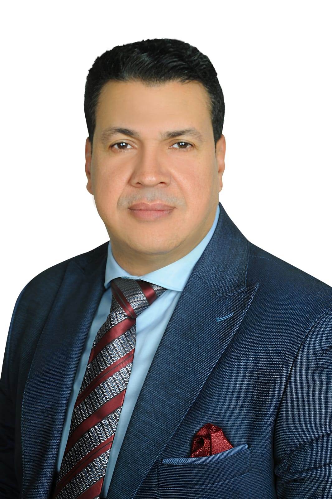 ربيع عزت منصور رئيس الجالية المصرية بالكونغو وأمين العلاقات الخارجية بحزب حماة الوطن