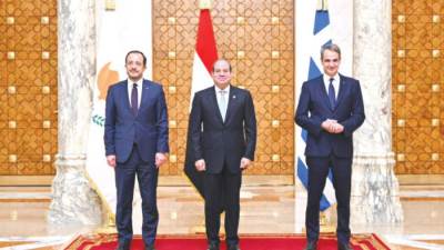 القمة العاشرة «المصرية - القبرصية - اليونانية» دفعة قوية لآلية التعاون فى شرق المتوسط