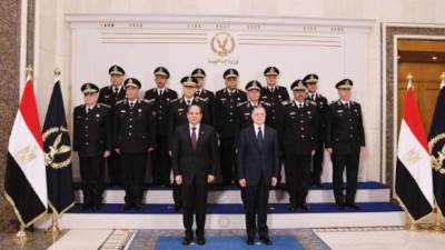 الرئيس السيسى فى كلمته خلال احتفالية عيد الشرطة الـ73 : نسير فى الطريق الصحيح رغم التحديات ولا يستطيع أحد المساس بمصر