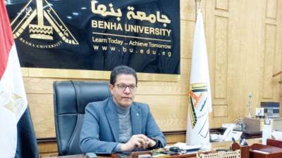 الدكتور ناصر الجيزاوى رئيس جامعة بنها فى حوار لـ «روزاليوسف»: 6 مليارات جنيه تحول الجامعة إلى منارة للعلم وبيت للخبرة