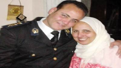 والدة الشهيد كريم فؤاد:  نجلى تربى يتيمًا وتحمل المسئولية مبكرًا