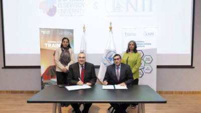 «NTI» و«SUTech» يوقعان مذكرة تفاهم لتأهيل الطلاب فى مجال الاتصالات والتكنولوجيا المتقدمة