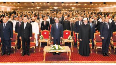 الأزهر الشريف يشد على يديكم وندعو الله أن يقوى ظهركم فى ثبات موقفكم الداعم للقضية الفلسطينية