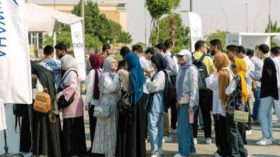 11 شركة شاركت فى فعاليات الملتقى   الـ 18 بمركز «كريتيفا» ببنى سويف