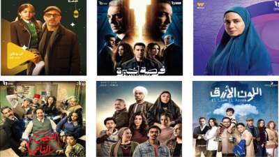 الخريطة الكاملة لمسلسلات «النص الثانى» من رمضان على الفضائيات