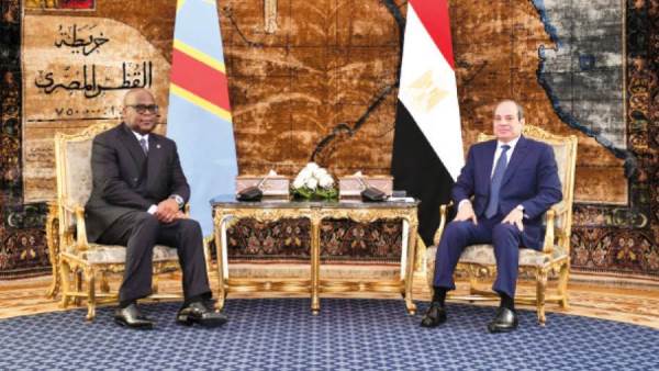 الرئيس السيسى ونظيره الكونغولى يتوافقان على تعزيز العلاقات الثنائية 
