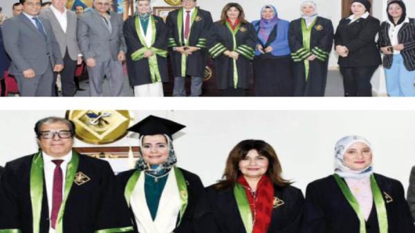 «روزاليوسف» تهنئ الزميلة فريدة محمد بمناسبة حصولها على زمالة كلية الدفاع الوطنى